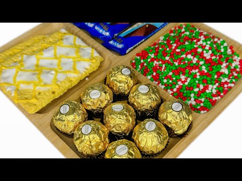 ASMR Filling platter with sweets | sweet platter