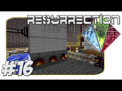 FTB Resurrection - Railcraft Boiler And Buildcraft Pipes - Part 16