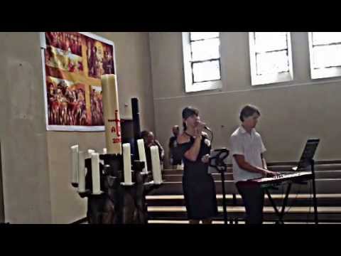 The Power of LoveCover - live - Ully Mathias (Soundcheck in Kirche)