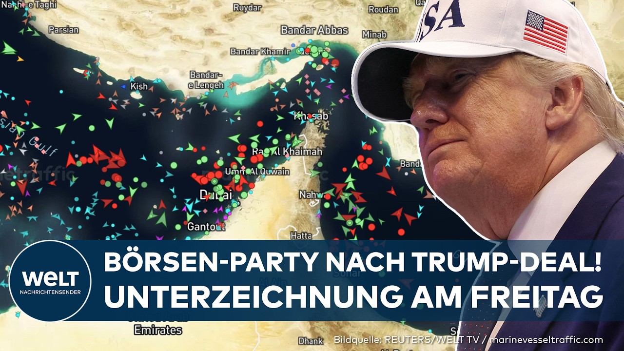 NACH TRUMP-DEAL: Märkte feiern Iran-Abkommen! "Das wäre eine wichtige Entlastung!"