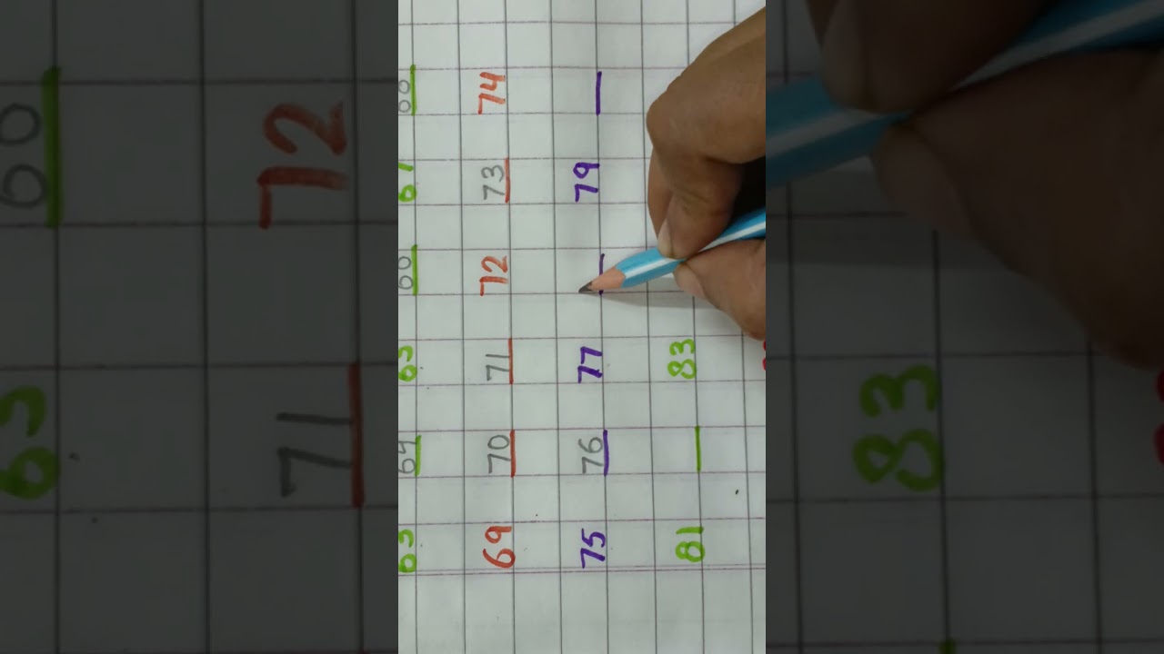 Missing digits worksheet 