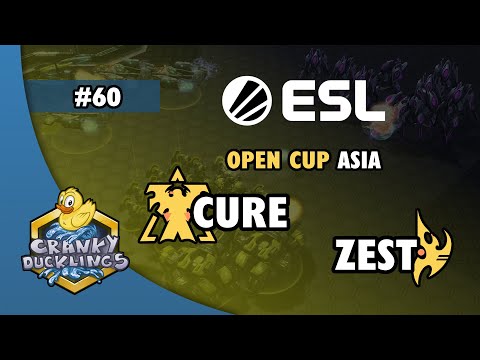 Cure vs Zest - TvP | ESL Open Cup #60 Asia | Weekly EPT StarCraft 2 Tournament