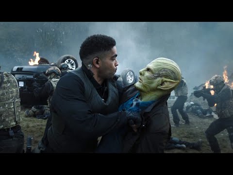 Gravik kills Talos Scene HD  |  SECRET INVASION S01 (2023)
