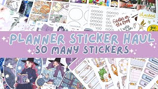 Planner & Journaling Stickers and Supplies Haul 📒