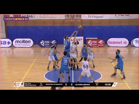 F4Infantil Masc. MOV. ESTUDIANTES vs B. FUENLABRADA.- Semifinal Liga U14M FBMadrid 2021