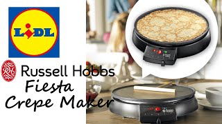 Lidl Russell Hobbs Fiesta Crêpe-Maker | Crêpe-Genuss pur!