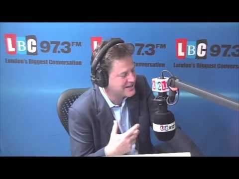 Nick Clegg Comments On George Osborne's Burgergate!