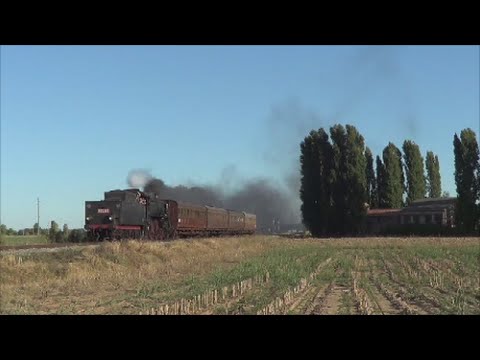 Gr 685 196 - Vapore a ruote alte nella Bassa Veronese