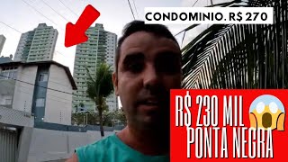 APARTAMENTO GRANDE À VENDA EM PONTA NEGRA NATAL POR R$ 230 mil 😱 | Condomínio super barato