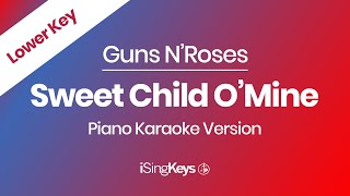 Download lagu Sweet Child O’Mine - Guns N’Roses - Piano Karaoke Instrumental - Lower Key mp3
