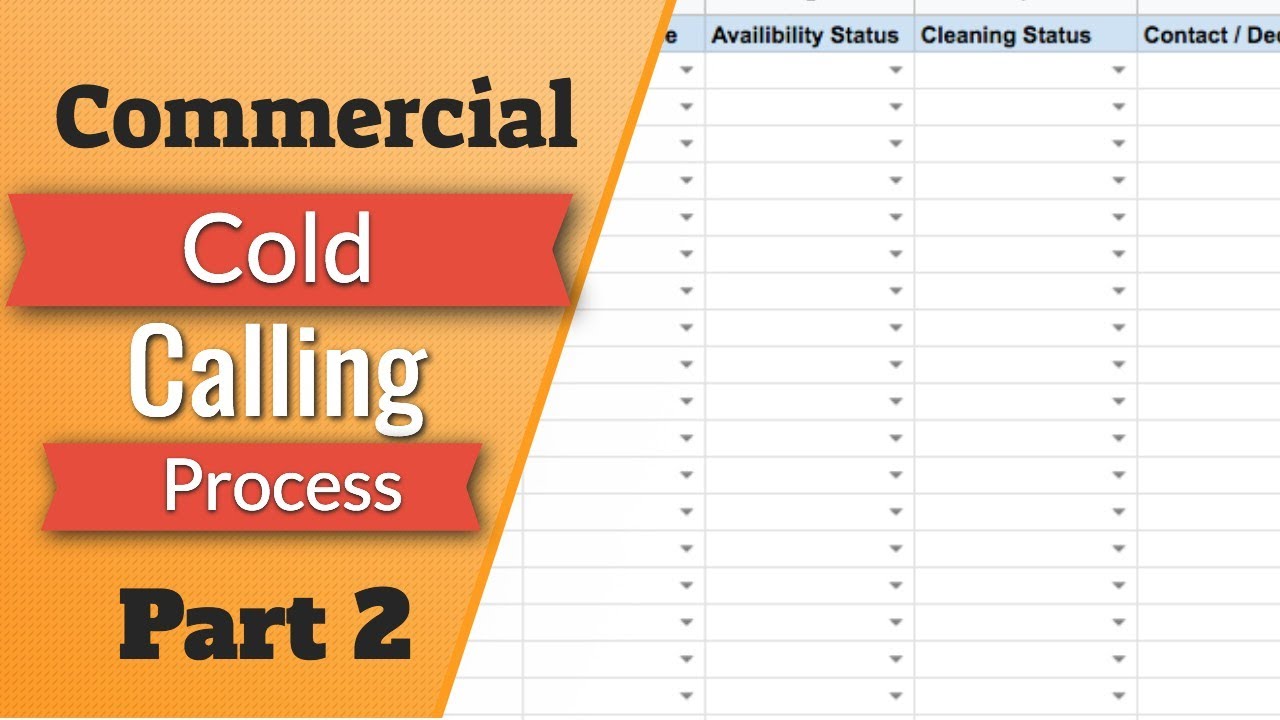 Example Cold Calling Spreadsheet