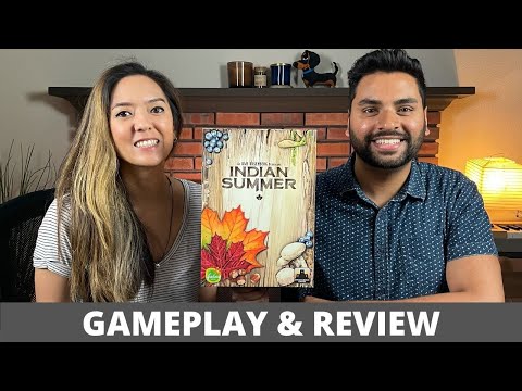 Indian Summer - Playthrough & Review (Uwe Rosenberg series) - YouTube