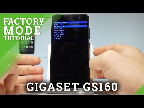 How to Enter Factory Mode in GIGASET GS160 |HardReset.Info