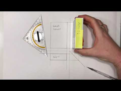 Technisches Zeichnen: Dreitafelperspektive