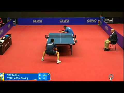 Dimitrij Ovtcharov vs Endika Diez | European Champions League 2019/2020 Highlight