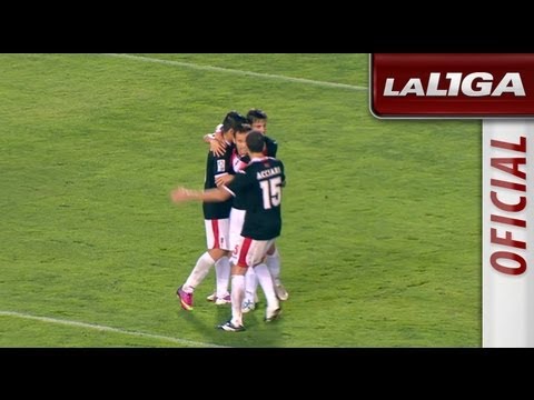 Gol de Saúl Berjón (2-4) en el RCD Mallorca - Real Murcia - HD