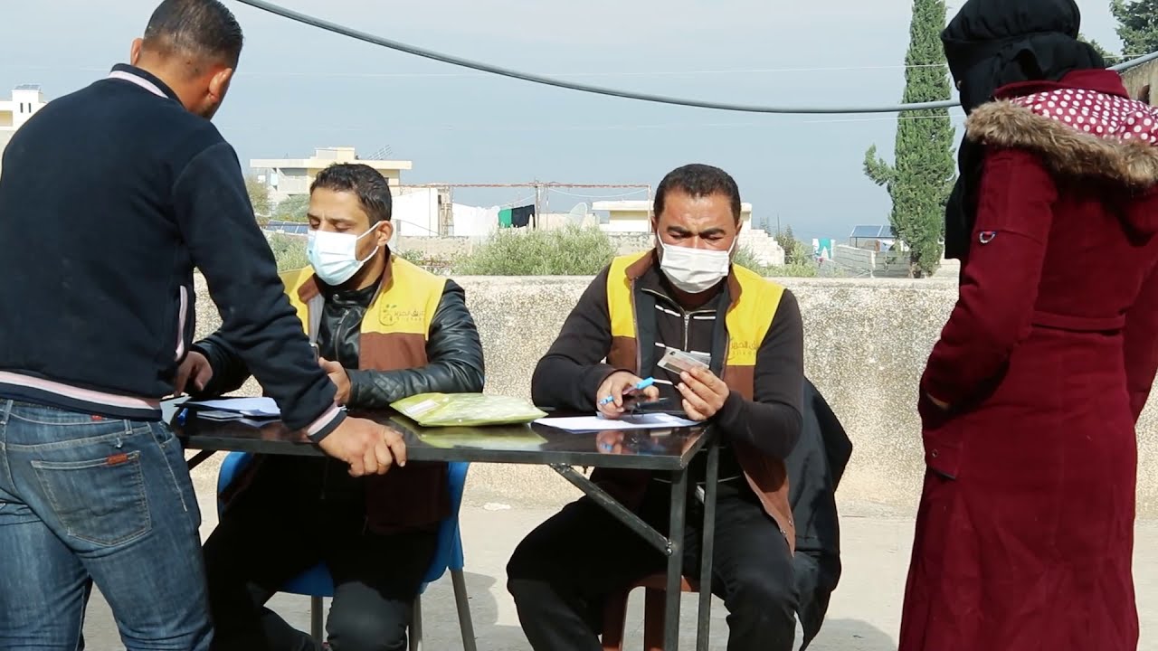 الشرائح المستفيدة من النازحين والمقيمين من مشروع طريق الحرير في دعم مزارعي الزيتون في منطقة حارم - منظمة طريق الحرير