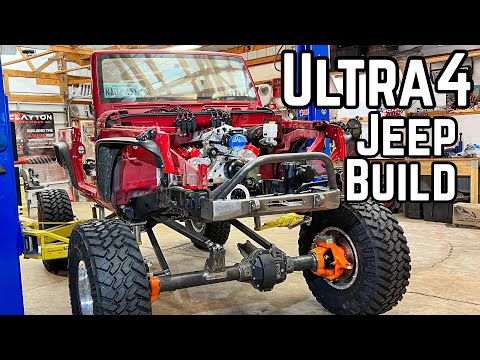 Long Arm Suspension is Installed!! And a New LS Front Drive - Ultra4 JK Build - Ep11