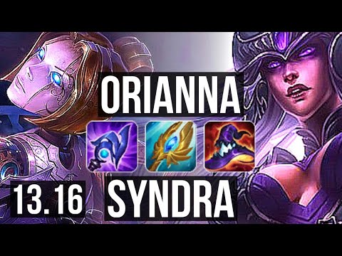 ORI vs SYNDRA (MID) | 9/1/15, 6 solo kills, Godlike, 300+ games | KR Grandmaster | 13.16