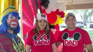 Payaso Pikorete Celebrando los Cumpleaños de Enzo y su Papá Ernesto en Belle Isle Fl Review Testimon