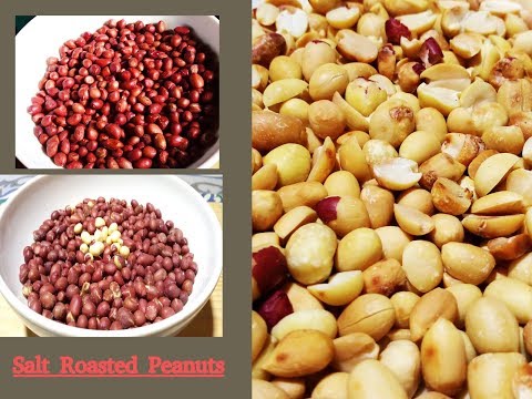 Salt Roasted Peanuts / Dry Roasted Peanuts /Best Way to Cook and Eat Peanuts/how to make fry peanuts