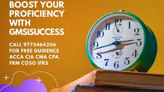 Enhance your Professional Credential with Gmsisuccess Just text your name, email id  on 9773464206