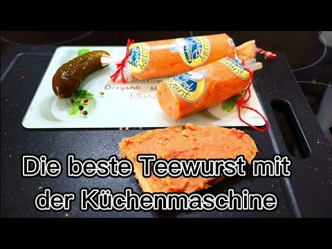 Schnelle Teewurst: Küchenmaschinen-Zauber in 5 Min! 🌪️🌭