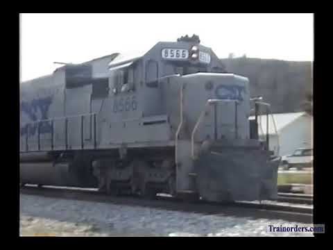 Classic Railroad Series 963 - Hyndman, PA action 1991 Part 9 of 17