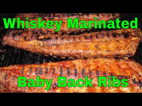 Whiskey Marinated Baby Back Ribs