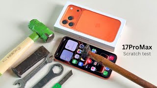 Apple iPhone 17 Pro Max Scratch Test