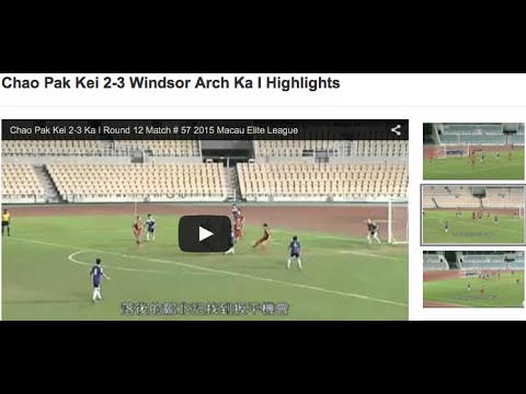 Chao Pak Kei 2-3 Windsor Arch Ka I Highlights