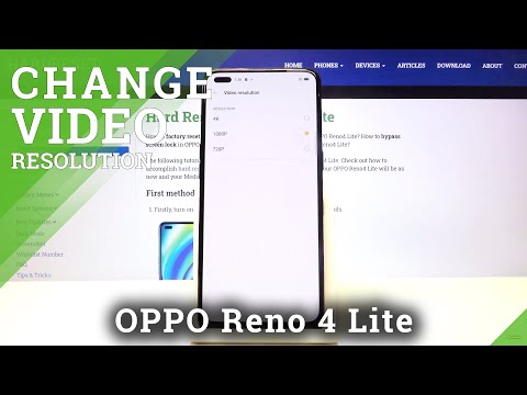 How to Change Video Resolution in OPPO Reno 4 Lite – Change Video Quality
