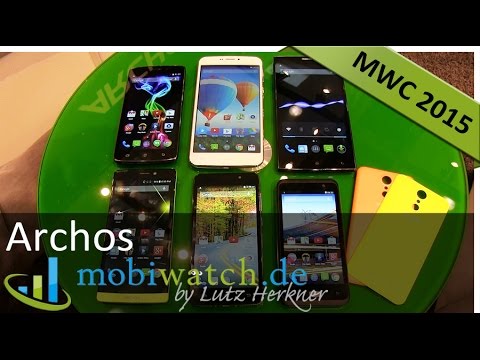 From 4.5 to 6.3 Inches: Archos Presents 6 New Phones on the MWC – Video Review