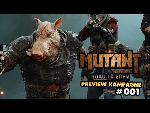 Mutant Year Zero: Road to Eden - Preview Let's Play 👑 #001 [Deutsch/German][Gameplay]