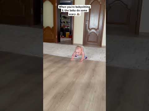 SHOULDNT NO BABY BE DOING THAT! 😭