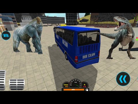 Us Police Offroad Bus Driving Simulator – Police Duty Officer Transport Bus - Android Gameplay #01