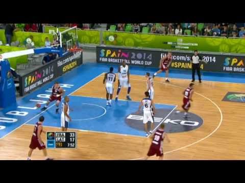 Dunk of the Game K. Berzins FRA-LAT EuroBasket 2013