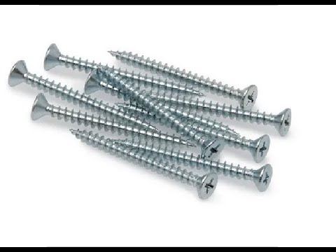 Round mild steel ms chipboard screw, for furniture, size: 60...