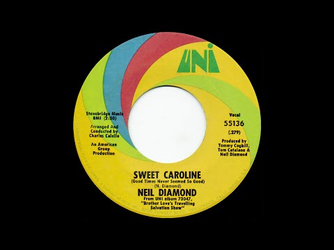 Neil Diamond - Sweet Caroline (45 RPM Mono Mix)