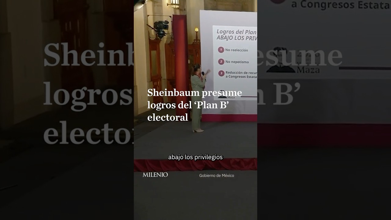 The six key changes of the electoral ‘Plan B’ that Sheinbaum defends in her government