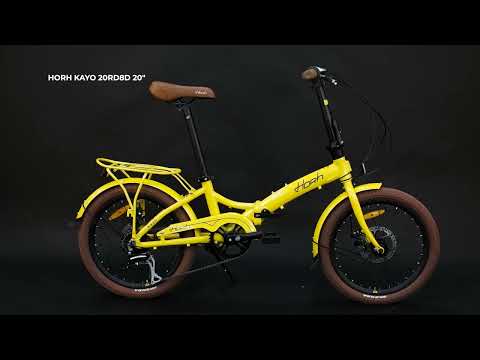 Велосипед HORH KAYO 20RD8D 20" (2024) Yellow