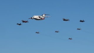 異機種大編隊！事前練習-岐阜航空祭2025