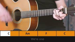 Download lagu PLAY ALONG 'ONE' U2 | Guitar Pilgrim mp3