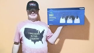 Project Source 3-Light Vanity Bar Model #42980: How to Install Using Wiremold from an Existing Outlet