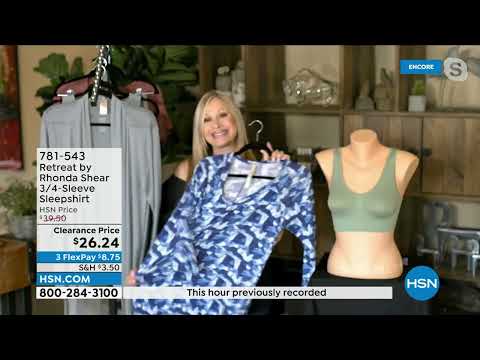 HSN | Rhonda Shear Intimates & Loungewear 08.21.2022 - 07 AM