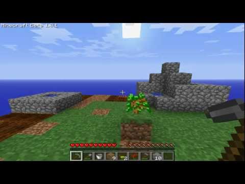 Minecraft Skyblock Survival + Alchemy  -  Ep2   The Platform of awesomness