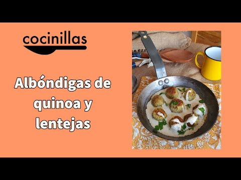 Albóndigas de quinoa y lentejas
