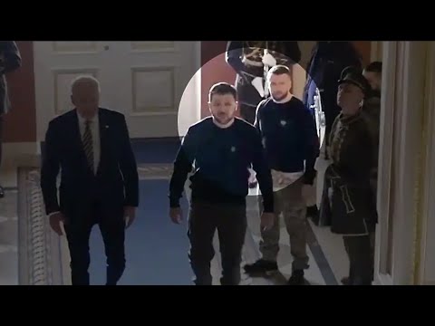 Zelenskyjs "hemliga dubbelgångare" fångad på film • Kan förvirra mördare