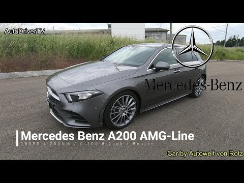 2019 Mercedes Benz A200 AMG-Line [POV Drive] // AutoDriverTV