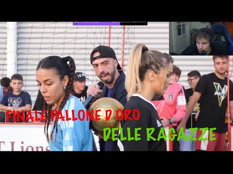 BLUR REACTION ALLA FINALE DEL PALLONE D ORO DELLE RAGAZZE AURORA VS GIOIA ⚽️